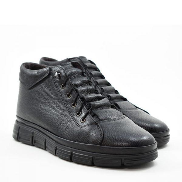 alexandris shoes boots black leather code352 2